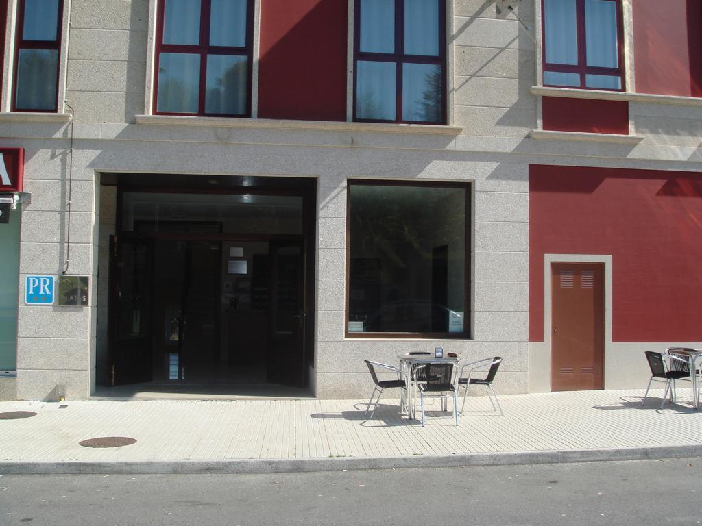 Pension Residencial Platas O Pedrouzo Ngoại thất bức ảnh