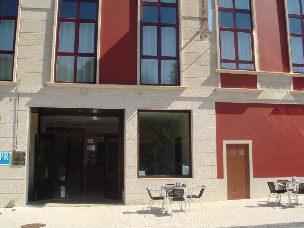Pension Residencial Platas O Pedrouzo Ngoại thất bức ảnh